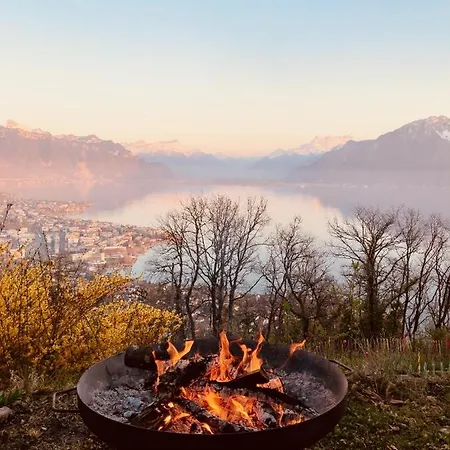 Lovely Villa In Lavaux With Unique View ! Chardonne Exterior photo